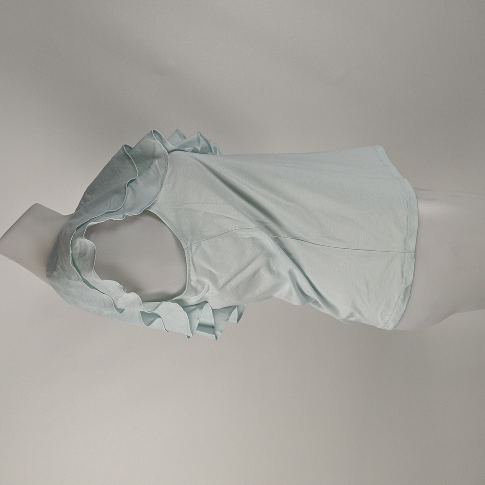 Witchery Women's Top Size L One Shoulder Ruffle Blue Daze NEW RRP $59.95 - Picture 5 of 9